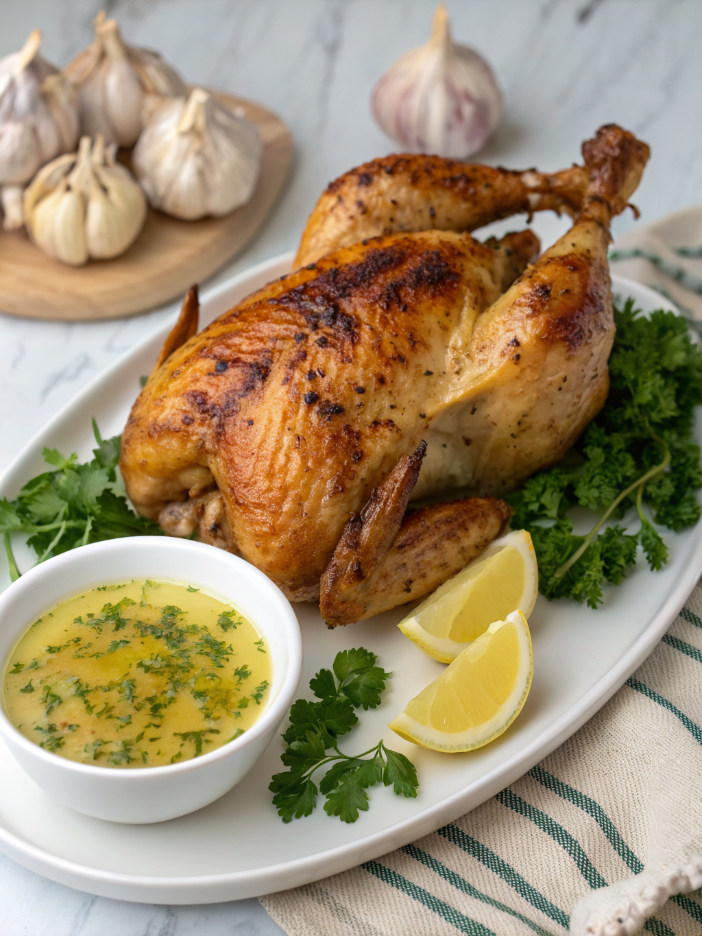 chicken with garlic sauce ingredients
