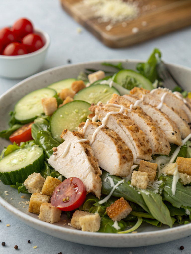 3 Steps to Crispy Rotisserie Chicken Salad Recipe