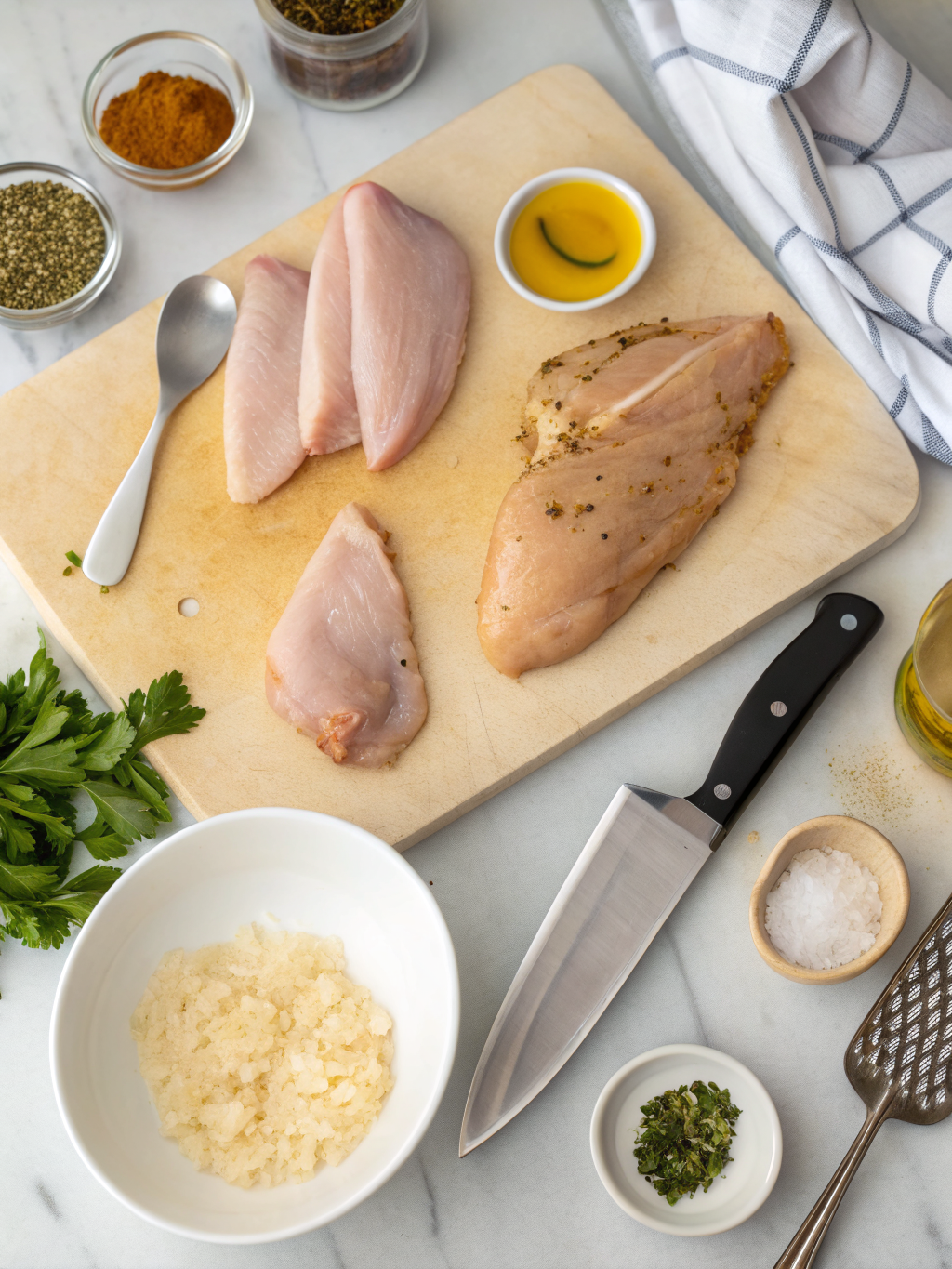 bone in chicken breast recipes preparing steps