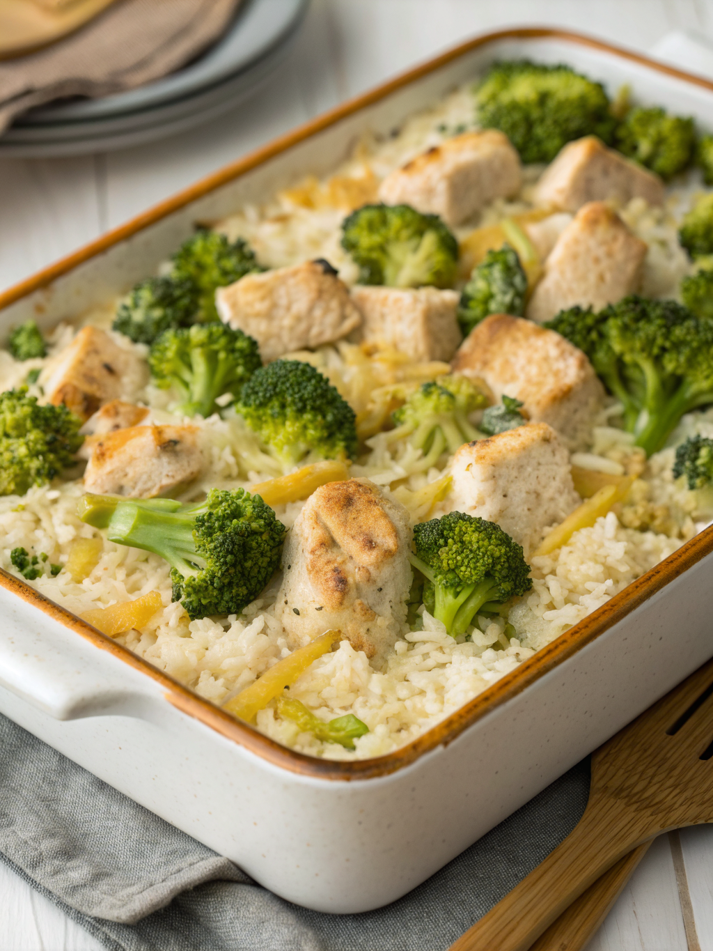 chicken and broccoli casserole recipe with rice ingredients