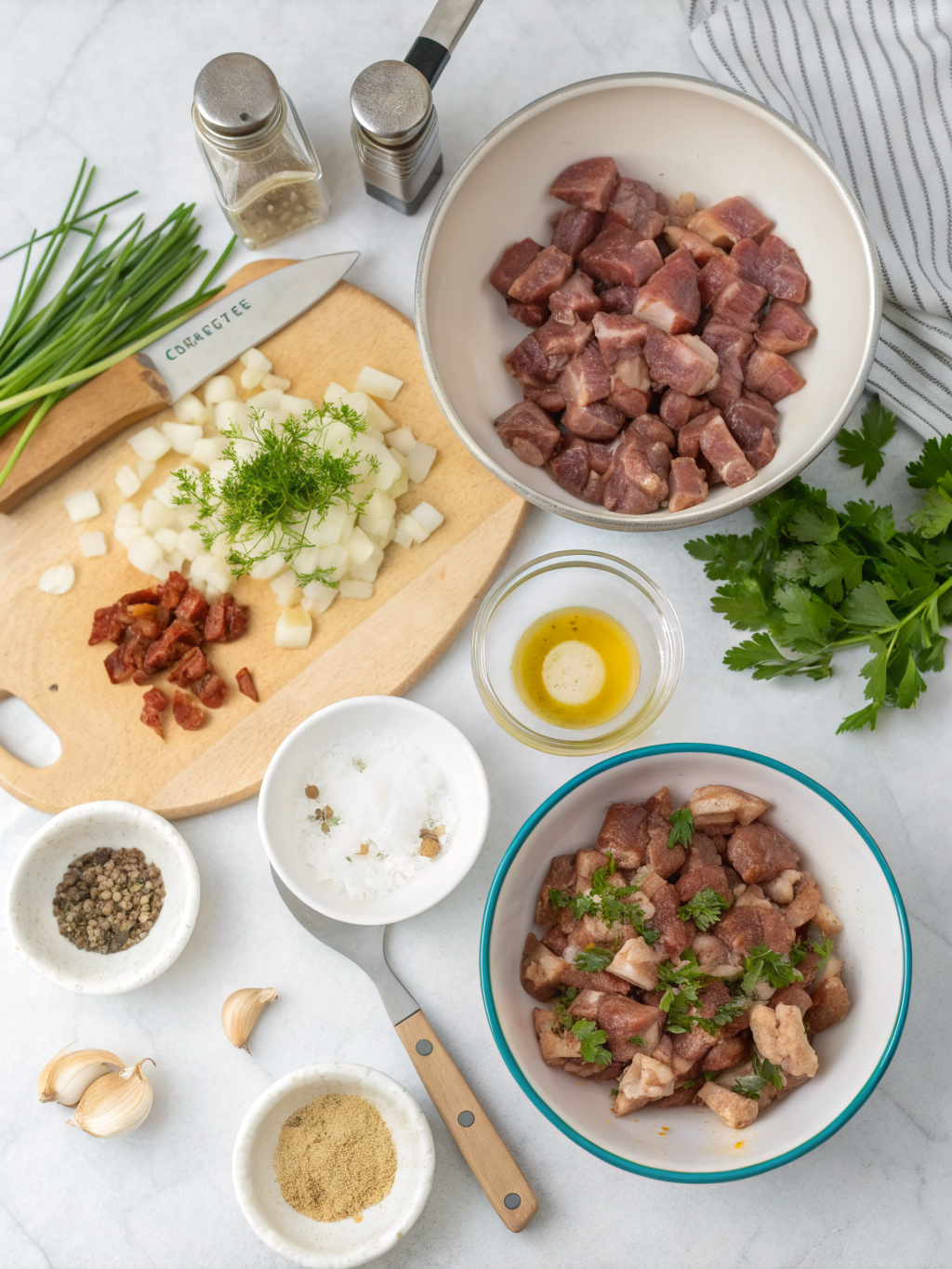 chicken gizzards recipe preparing steps
