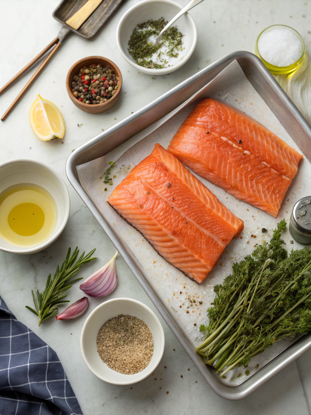 sockeye salmon recipe preparing steps