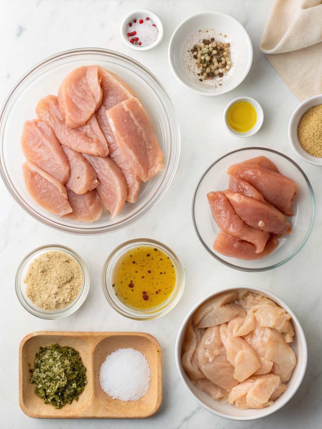 thin sliced chicken breast recipes preparing steps