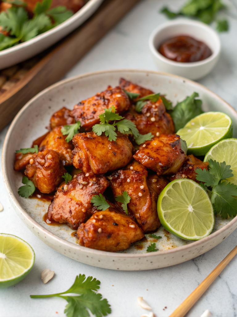 Easy Chipotle Honey Chicken Recipe in 15 Mins