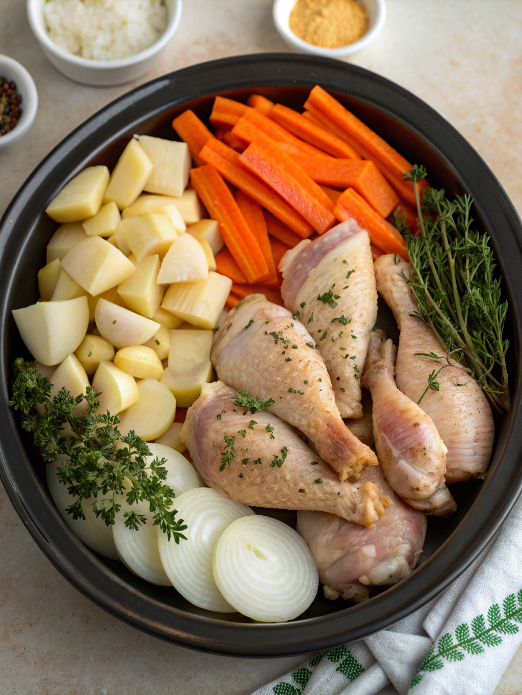 slow cooker chicken drummies recipes ingredients