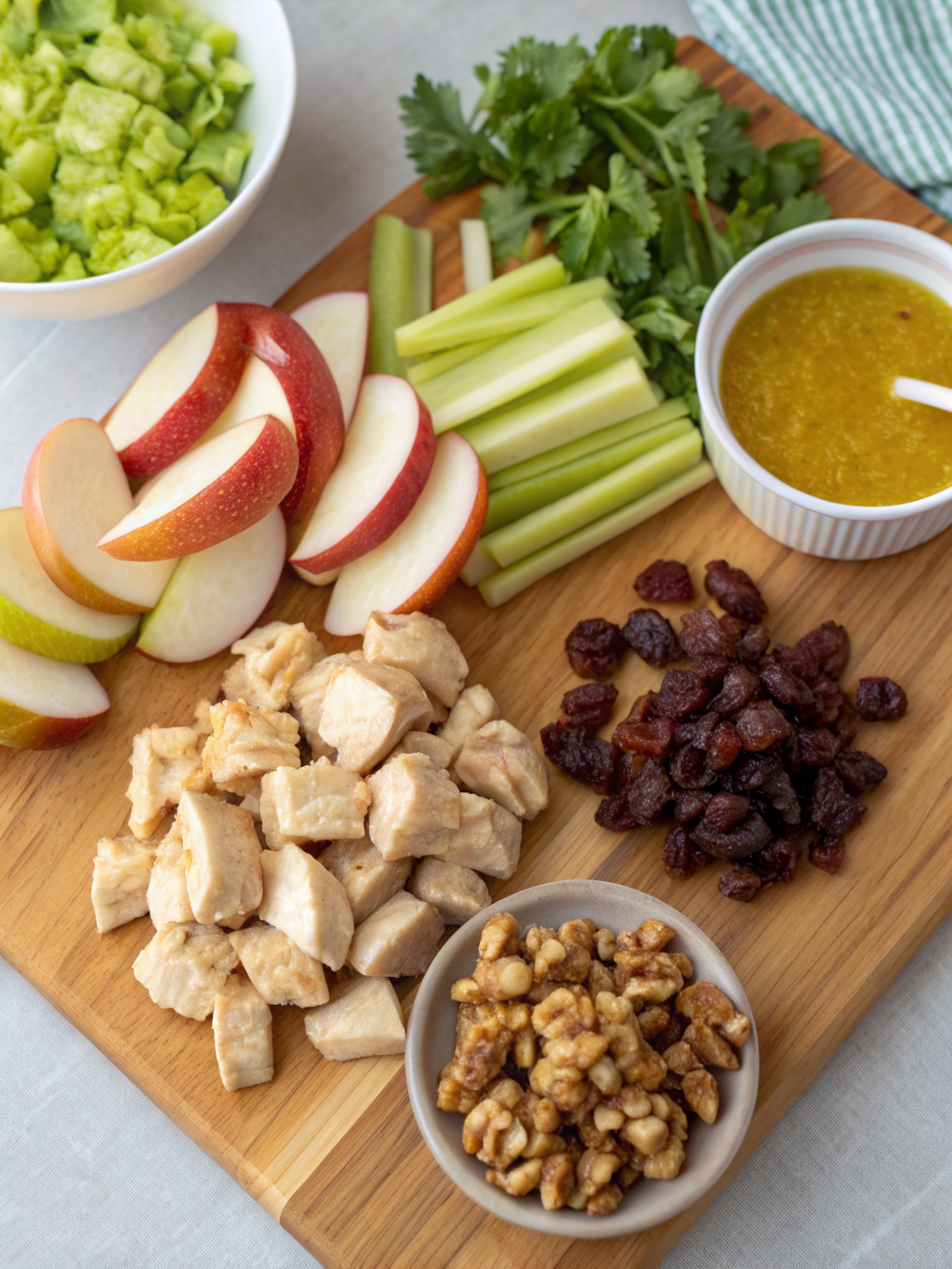 curry chicken salad recipe ingredients