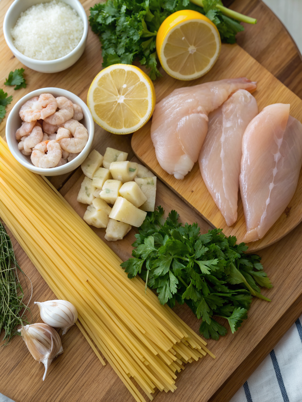 chicken scampi recipe ingredients