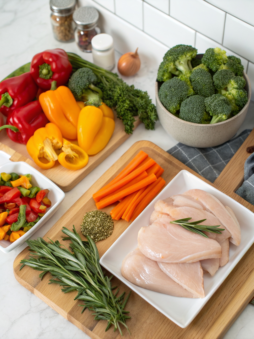 healthy chicken dinner ideas ingredients