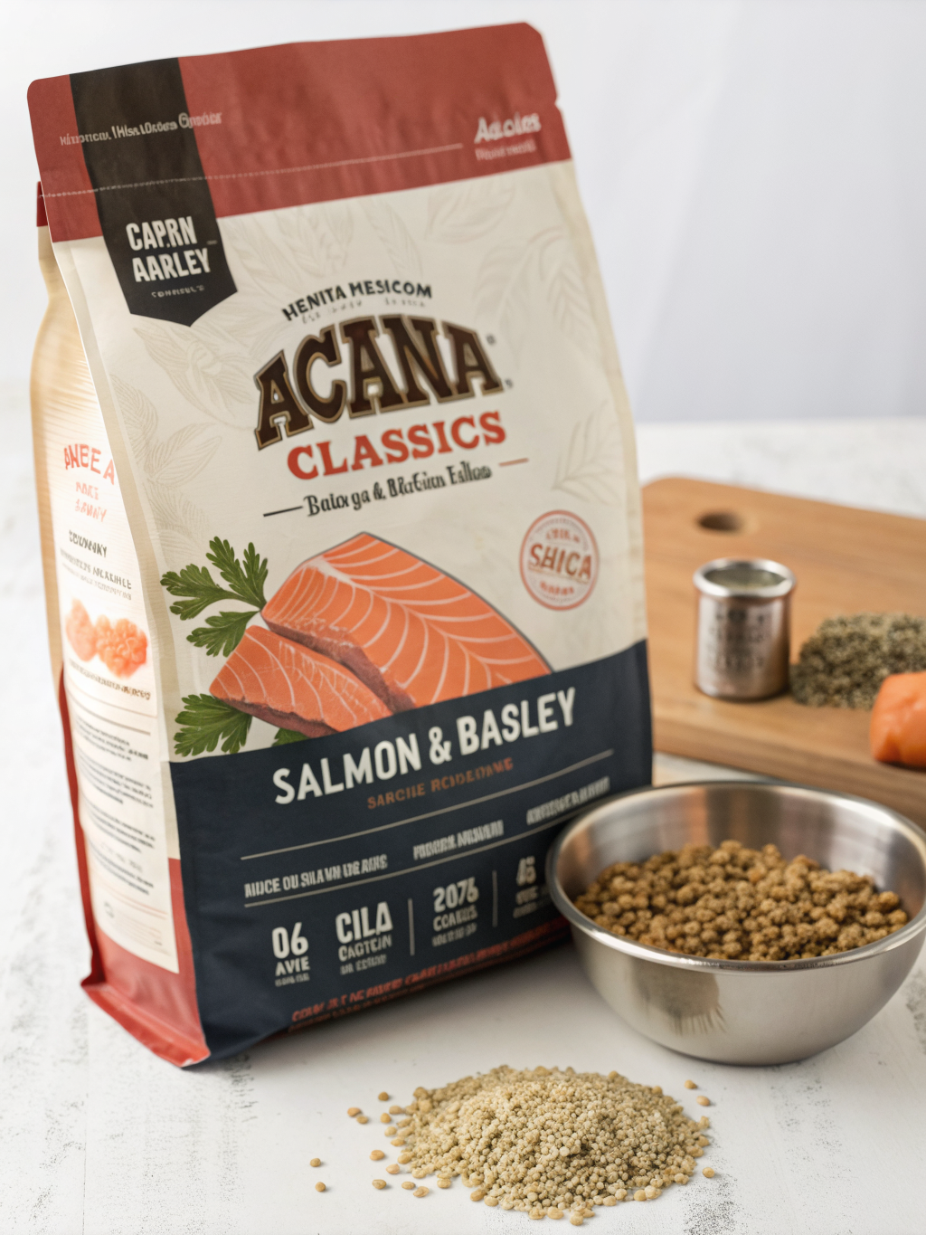 acana classics dry dog food salmon & barley recipe ingredients