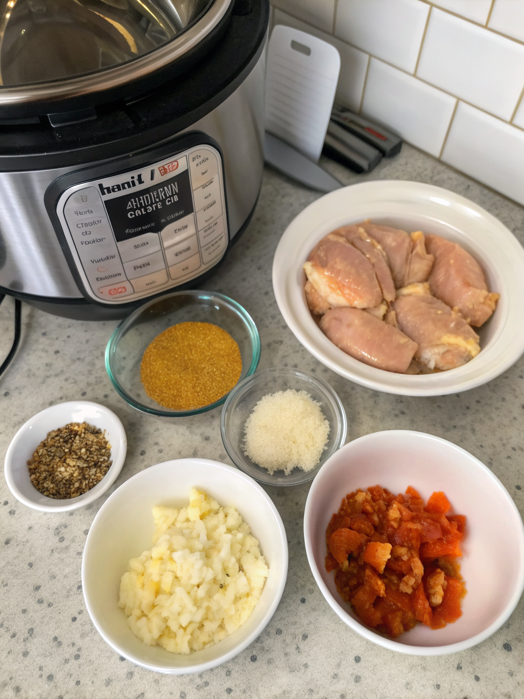 chicken instant pot recipes preparing steps