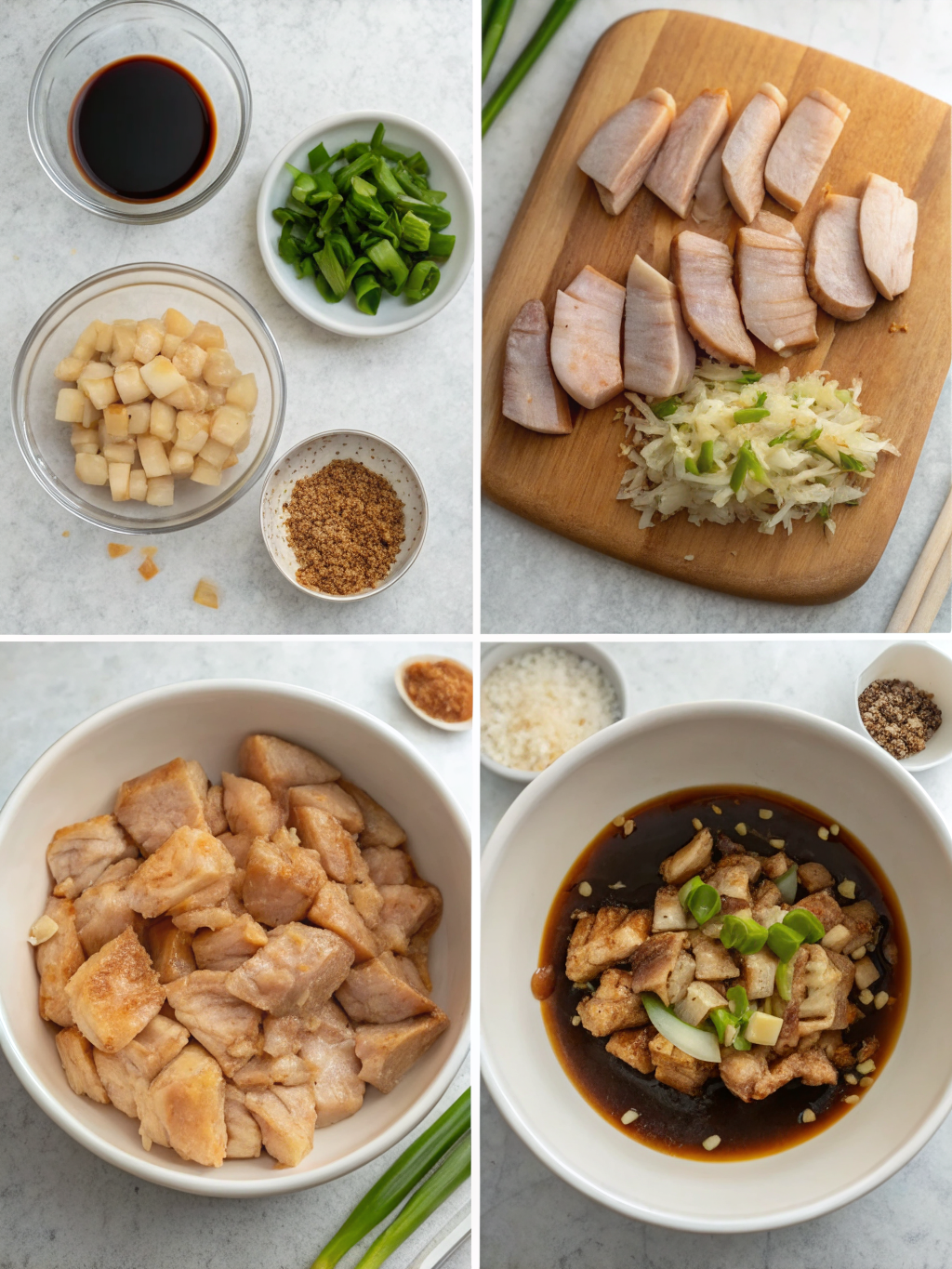 shoyu chicken recipe preparing steps