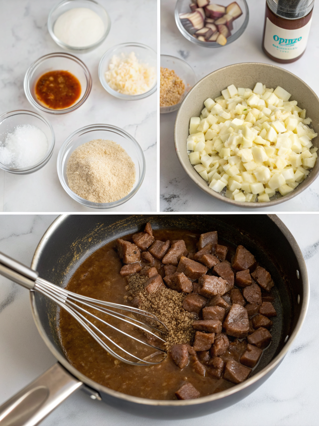 beef gravy recipe preparing steps