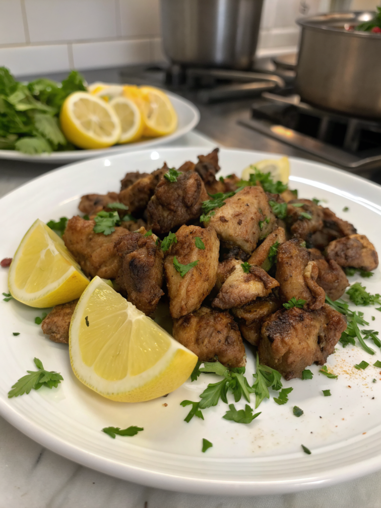 Famous Chicken Gizzard Recipe in 1-Pan Mins
