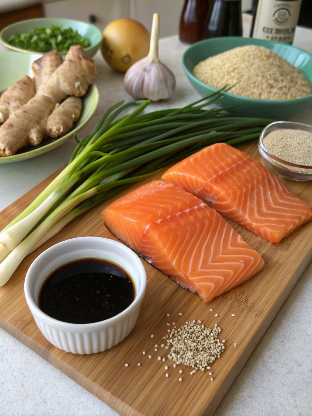 asian salmon recipe ingredients