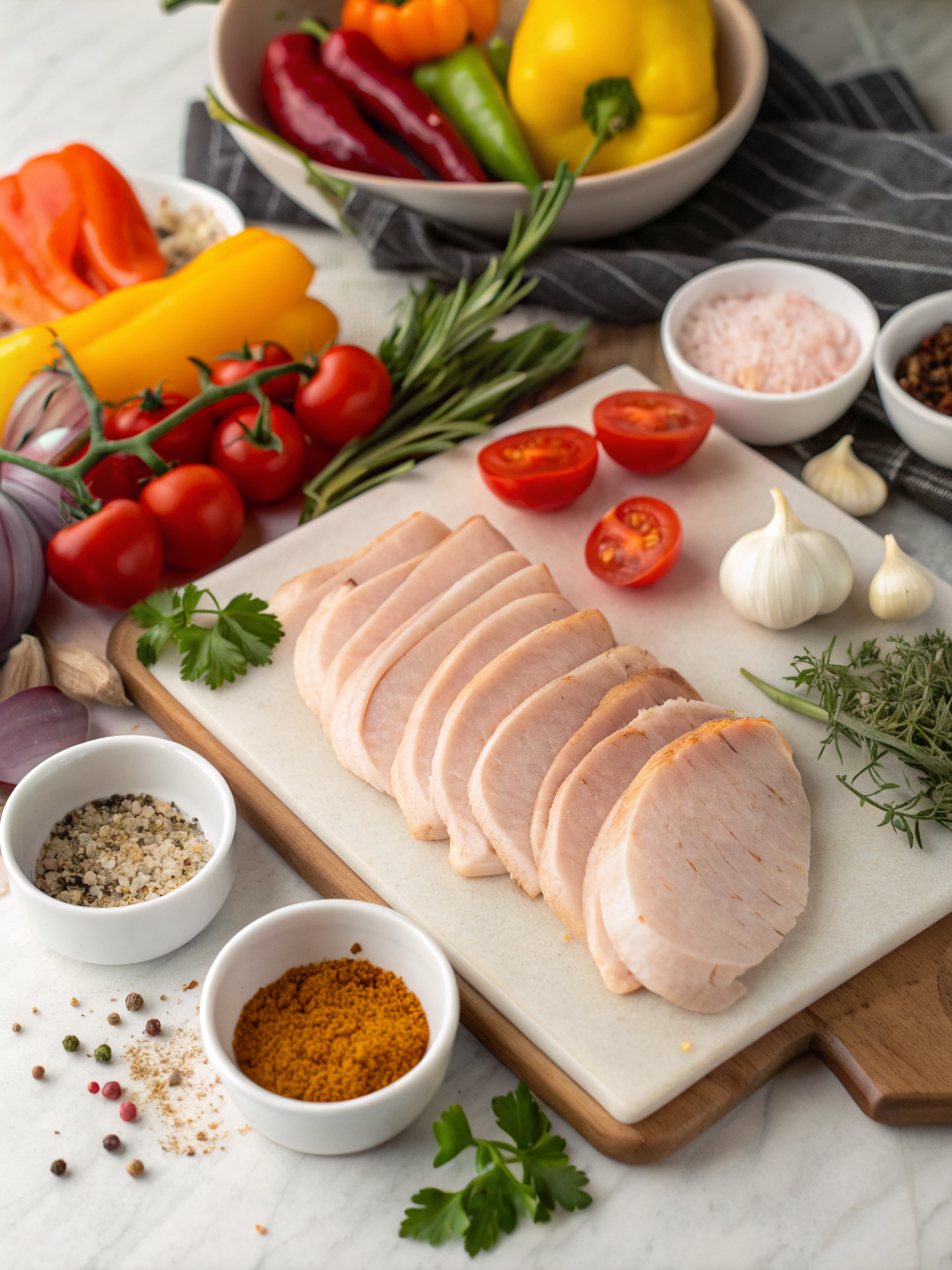 thin sliced chicken breast recipes ingredients