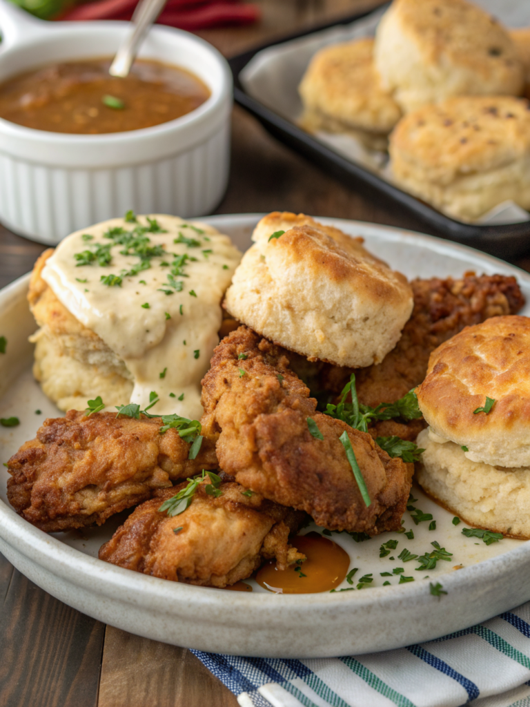 chicken and biscuits recipe