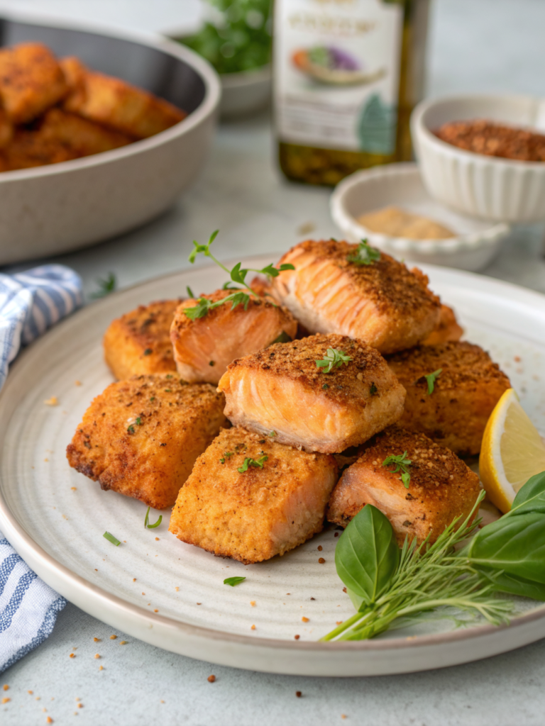 5 Effortless Air Fryer Salmon Bites Recipes