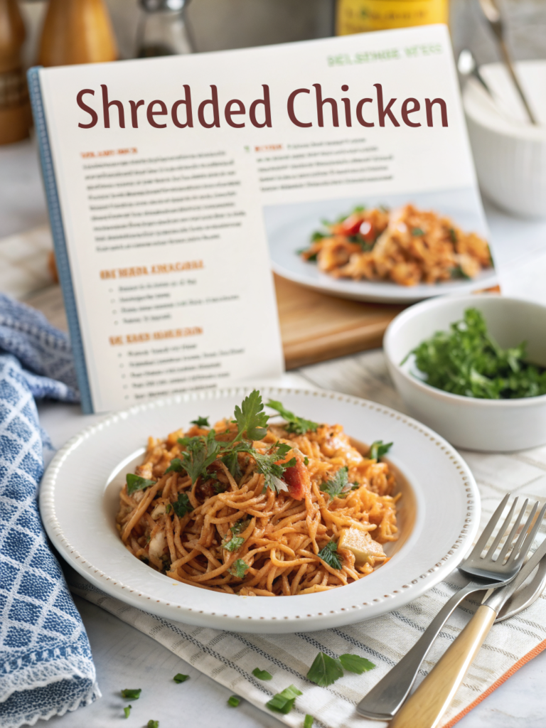recipes with shredded chicken