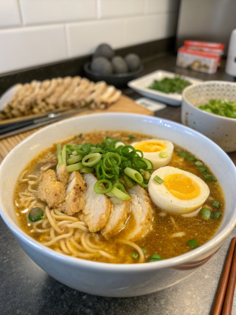 Quick Chicken Ramen Recipe: 15-Min