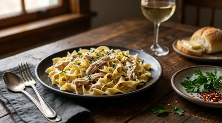 chicken and noodles recipe egg noodles