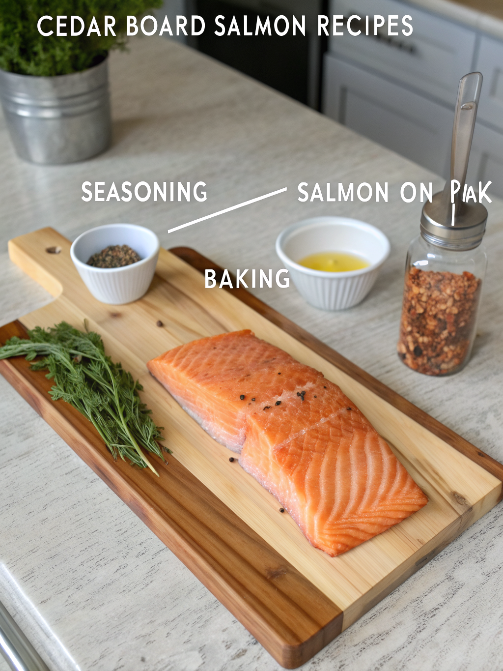 cedar board salmon recipes preparing steps