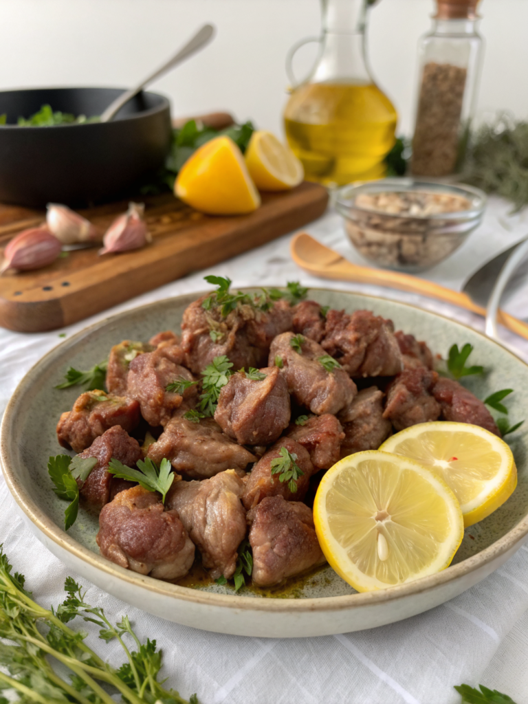 Simple Chicken Gizzards Recipe: 15-Min