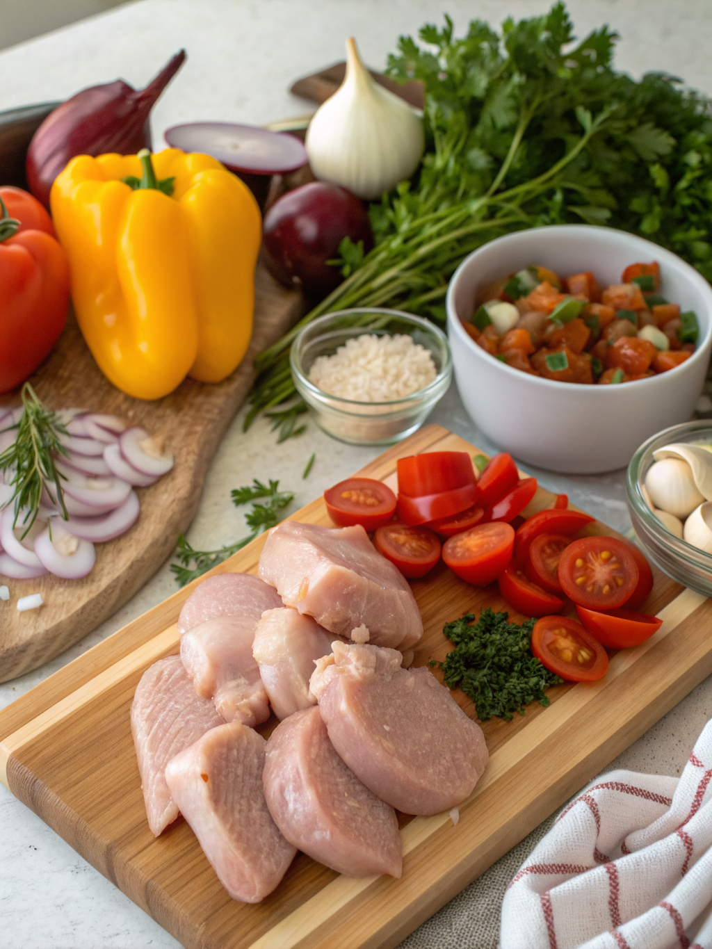 chicken and sausage recipes ingredients