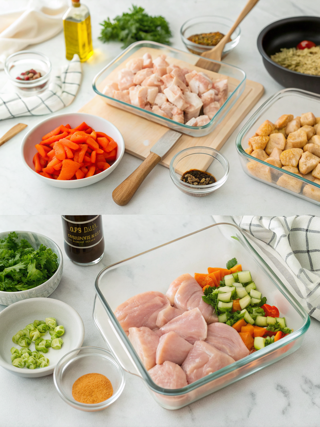 healthy chicken dinner ideas preparing steps