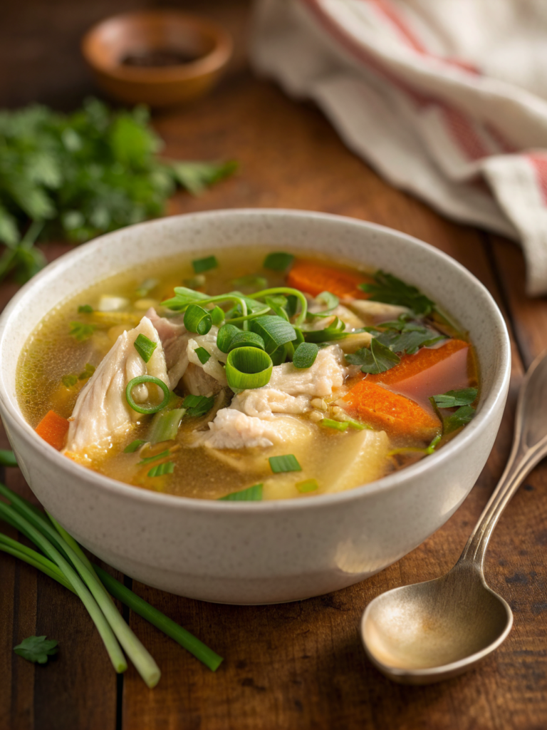 chicken bone broth recipe