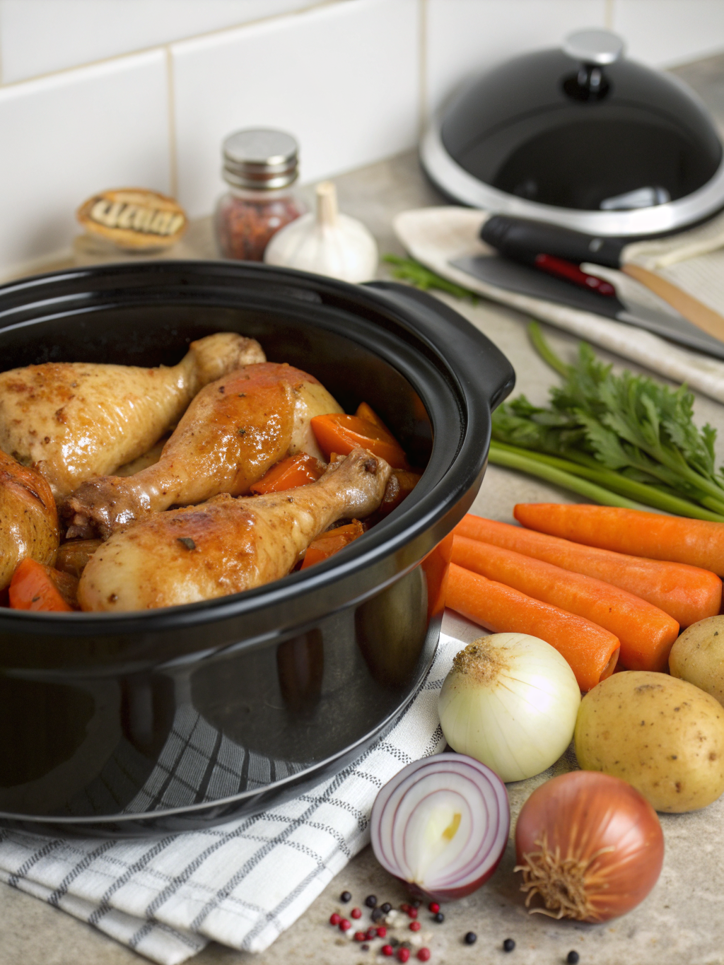 chicken legs in the slow cooker recipes ingredients