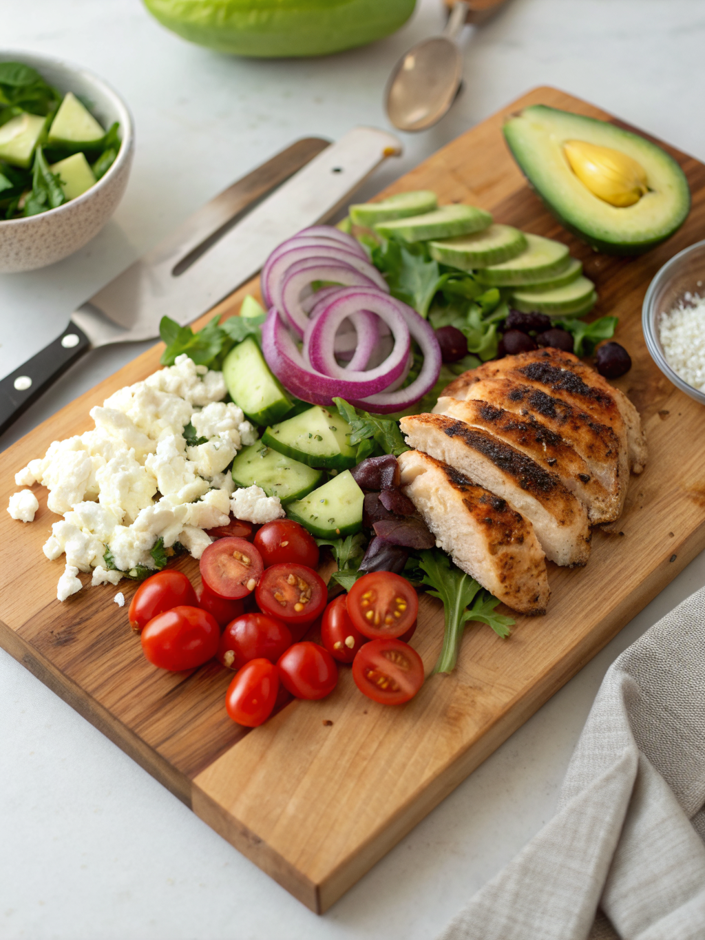 grilled chicken salad recipe ingredients