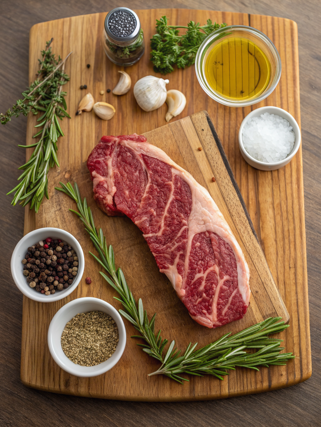 beef striploin steak recipe ingredients