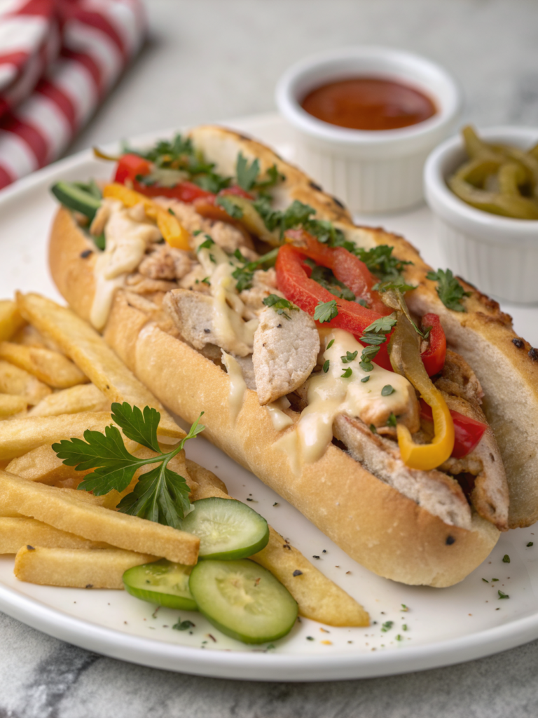Famous Chicken Philly Cheesesteak Recipe in 1-Pan Mins
