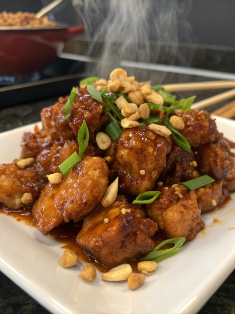 Simple Recipe General Tso Chicken Sauce in 1-Pan Mins