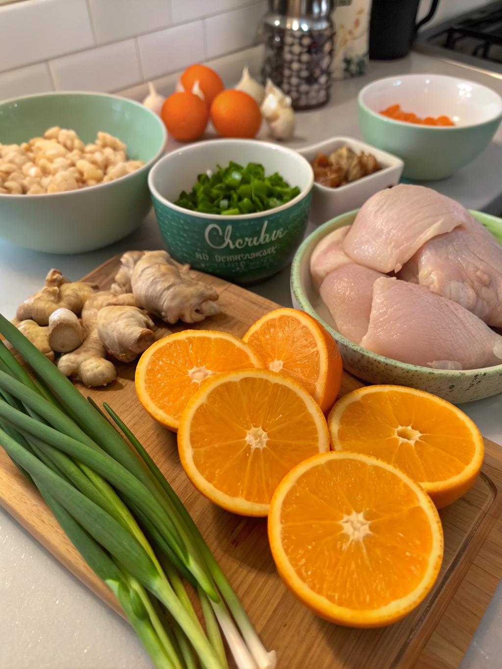 chicken and oranges recipes ingredients