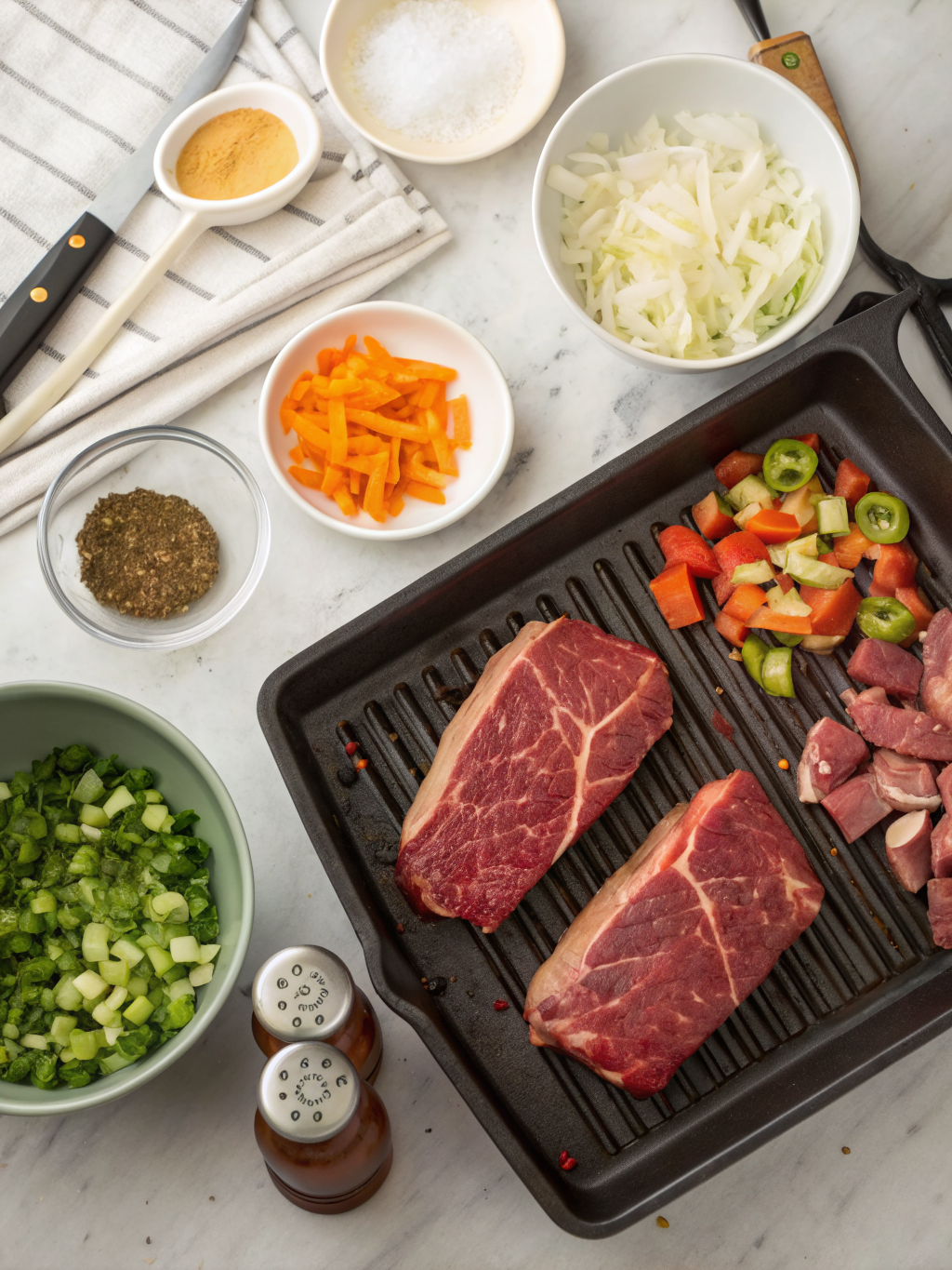steak loin recipes preparing steps