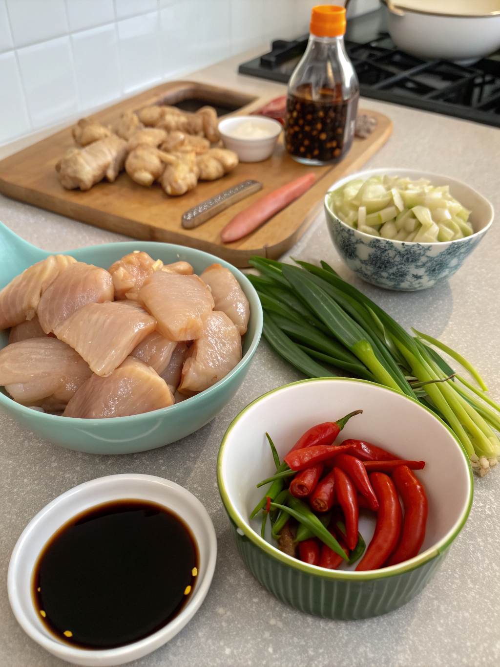 sticky chicken recipe ingredients
