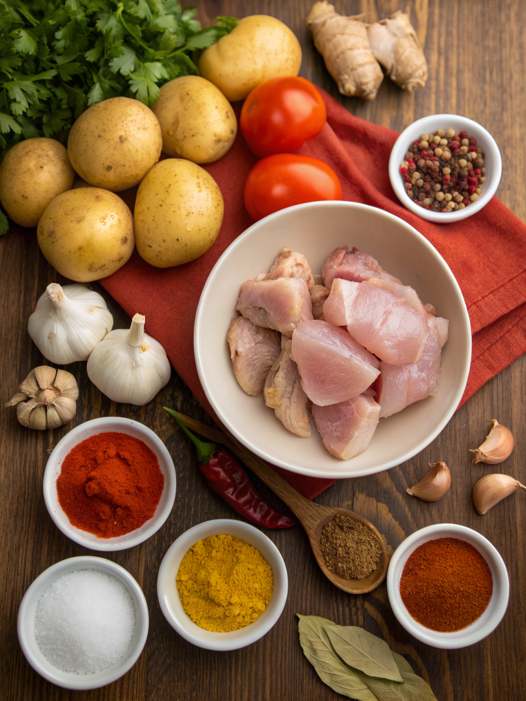 chicken vindaloo recipe ingredients